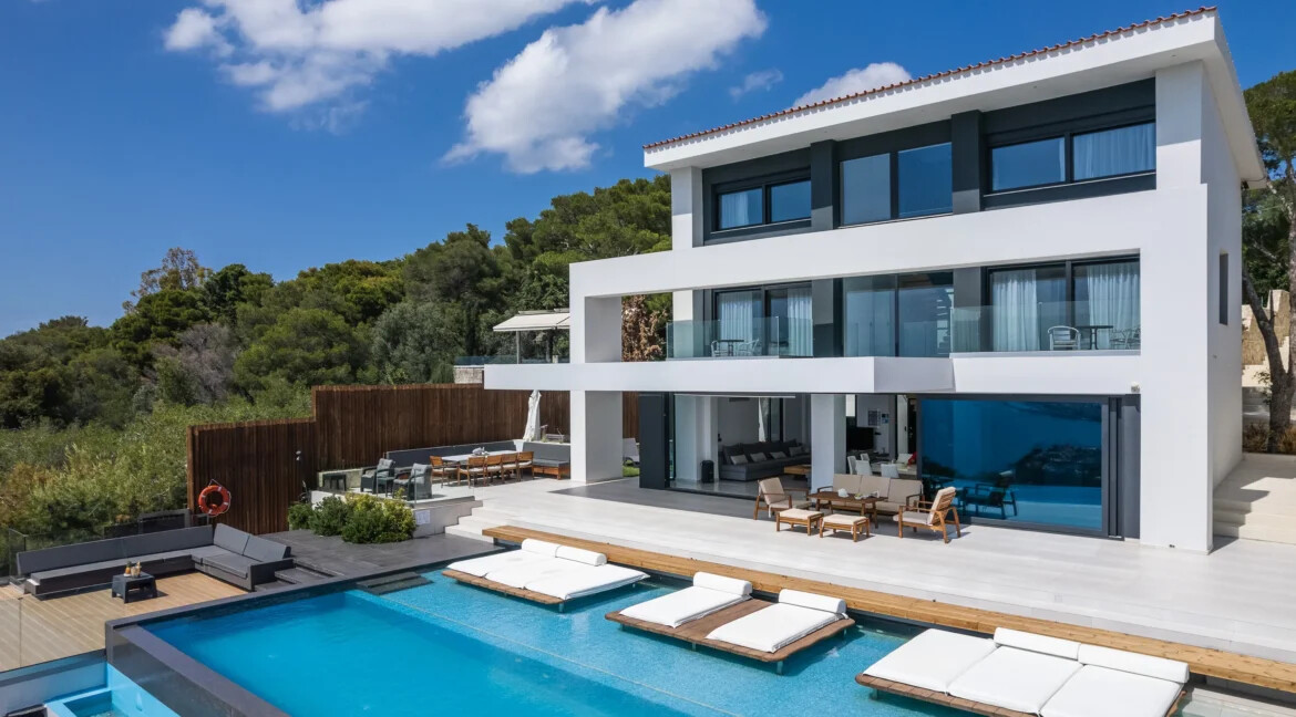 Luxury Seaview Villa with Pool for sale at Chania Crete 28