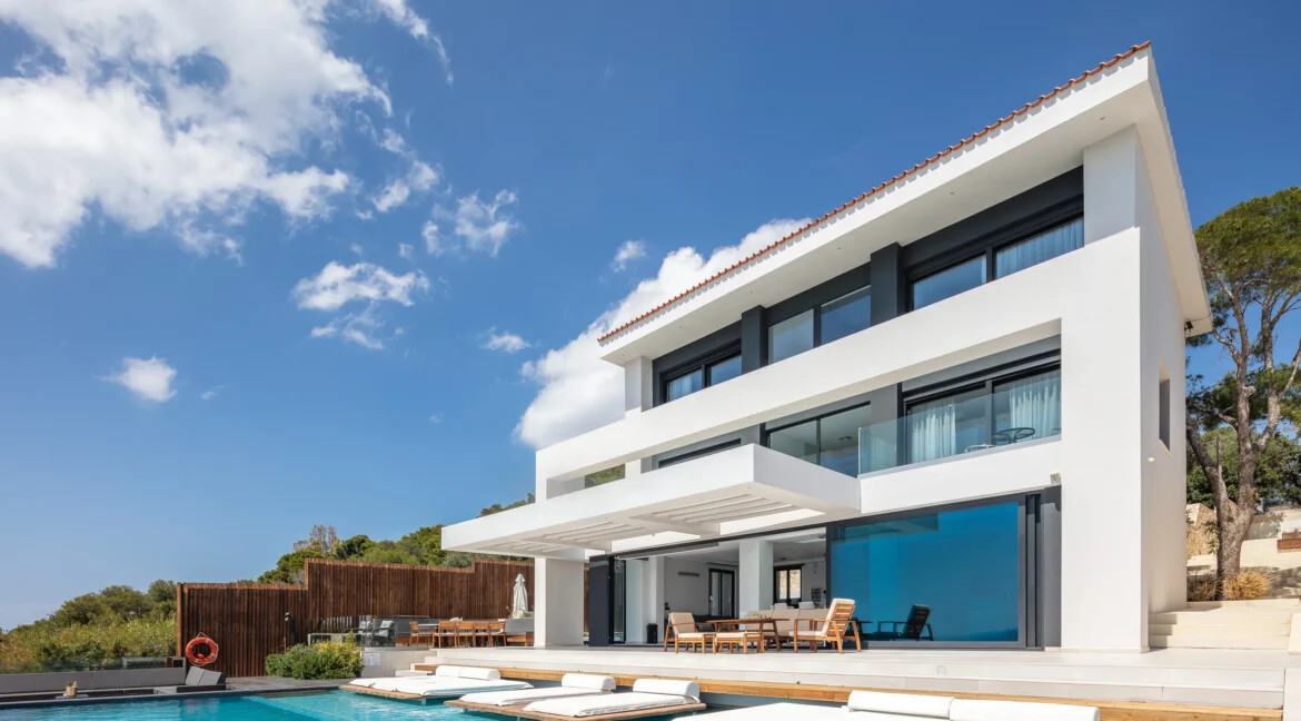 Luxury Seaview Villa with Pool for sale at Chania Crete 29