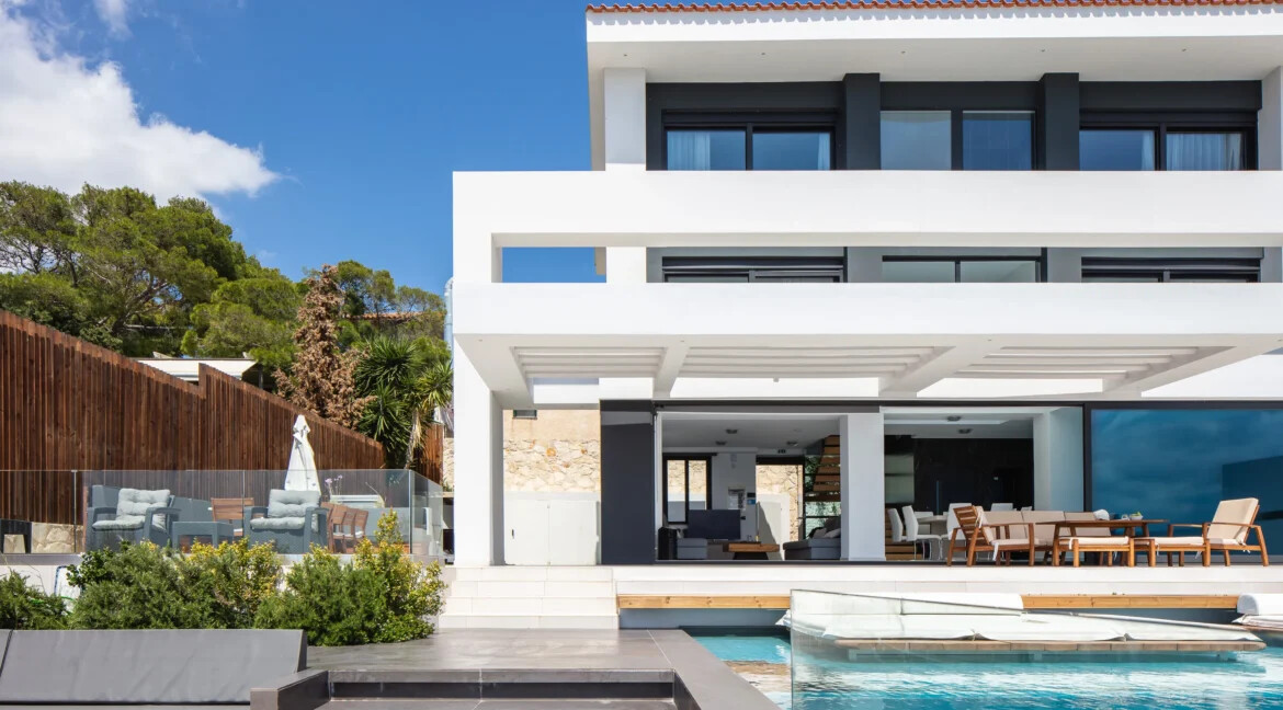 Luxury Seaview Villa with Pool for sale at Chania Crete 31