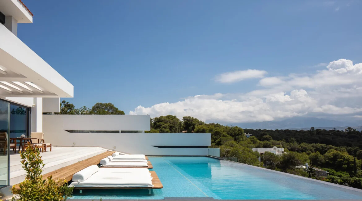 Luxury Seaview Villa with Pool for sale at Chania Crete 37