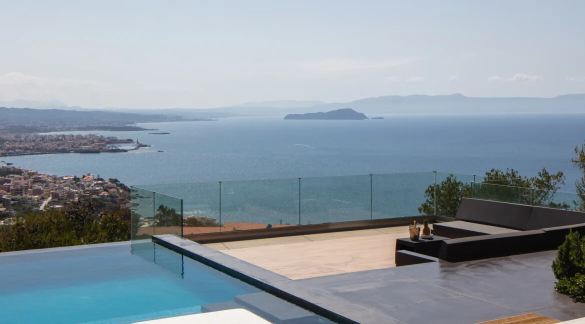 Luxury Seaview Villa with Pool for sale at Chania Crete 38