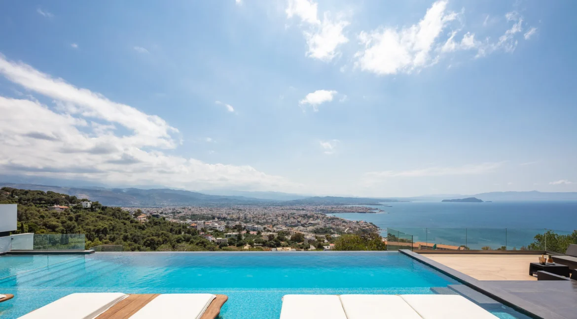 Luxury Seaview Villa with Pool for sale at Chania Crete 40
