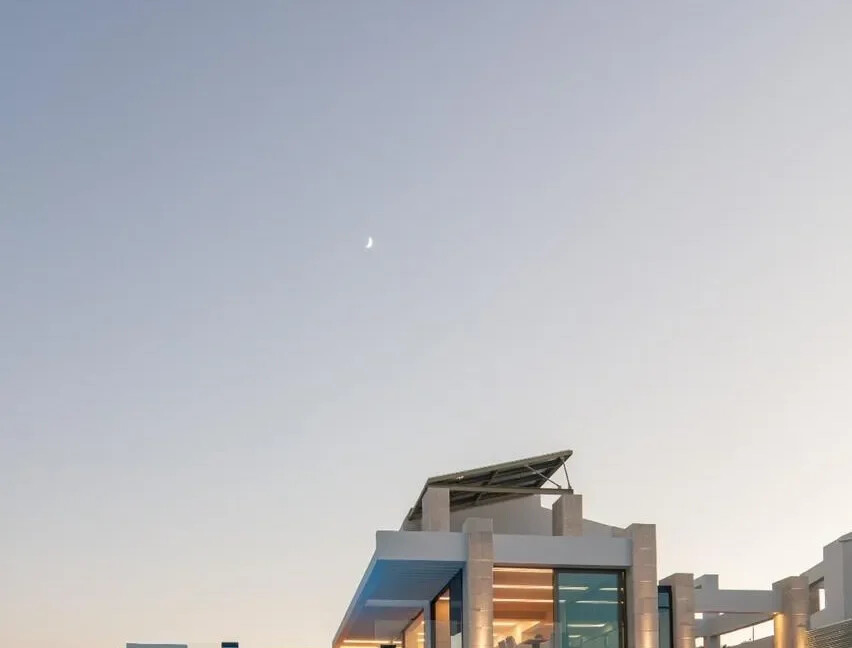 New Luxury Villa with Sea Views in Chania, Agia Marina 20