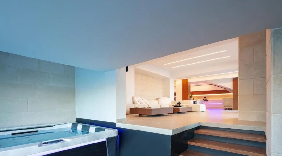 New Luxury Villa with Sea Views in Chania, Agia Marina 21