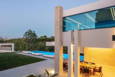 New Luxury Villa with Sea Views in Chania, Agia Marina 33