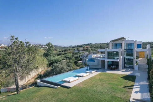 New Luxury Villa with Sea Views in Chania, Agia Marina 34