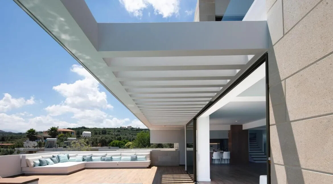 New Luxury Villa with Sea Views in Chania, Agia Marina 35