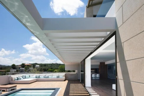 New Luxury Villa with Sea Views in Chania, Agia Marina 35