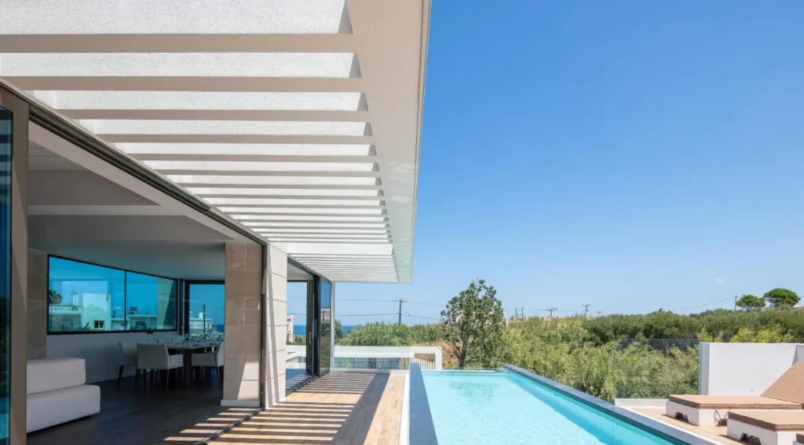New Luxury Villa with Sea Views in Chania, Agia Marina 36