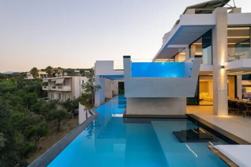 New Luxury Villa with Sea Views in Chania, Agia Marina 37