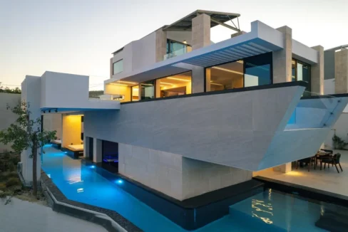 New Luxury Villa with Sea Views in Chania, Agia Marina 38