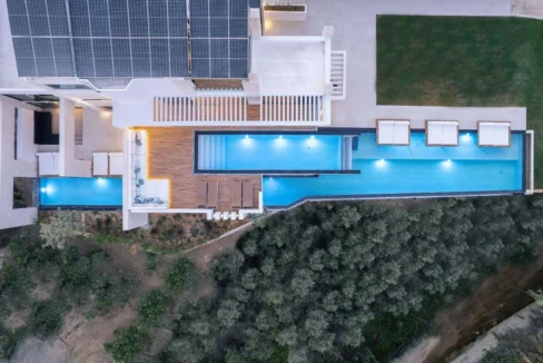 New Luxury Villa with Sea Views in Chania, Agia Marina 40