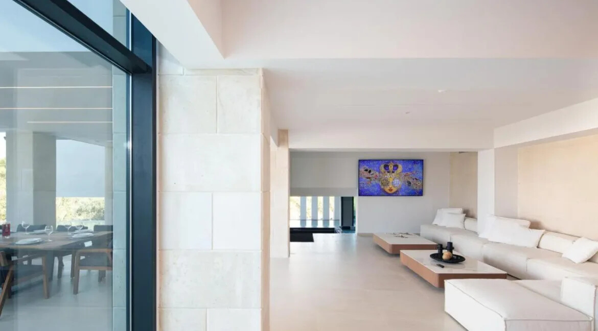 New Luxury Villa with Sea Views in Chania, Agia Marina 6