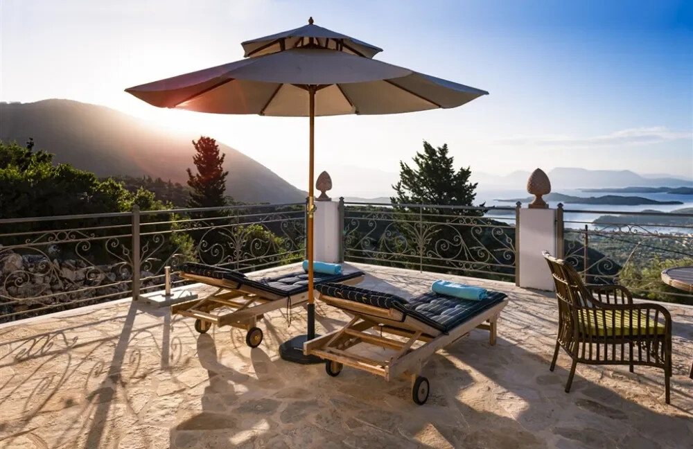 Private Estate of 3 Luxurious Villas for sale Lefkada Nydri 1