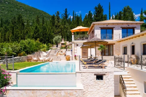 Private Estate of 3 Luxurious Villas for sale Lefkada Nydri 14