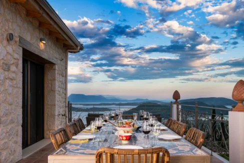 Private Estate of 3 Luxurious Villas for sale Lefkada Nydri 16