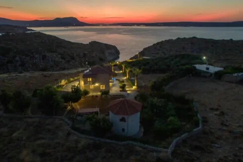 Seafront Villa for sale at Chania Crete 1