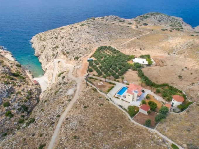 Seafront Villa for sale at Chania Crete