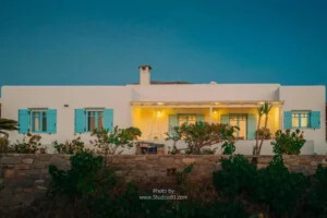 Detached House for Sale in Paros, Panoramic Sea Views