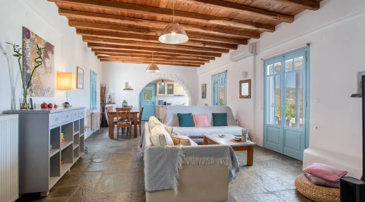 Detached House for Sale in Paros, Panoramic Sea Views 41