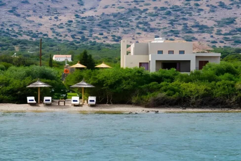 Seafront Villa for Sale in Elounda Crete