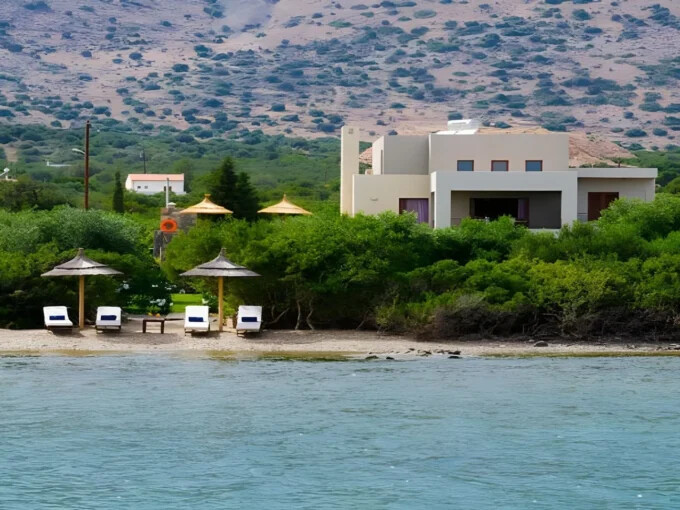Seafront Villa for Sale in Elounda Crete