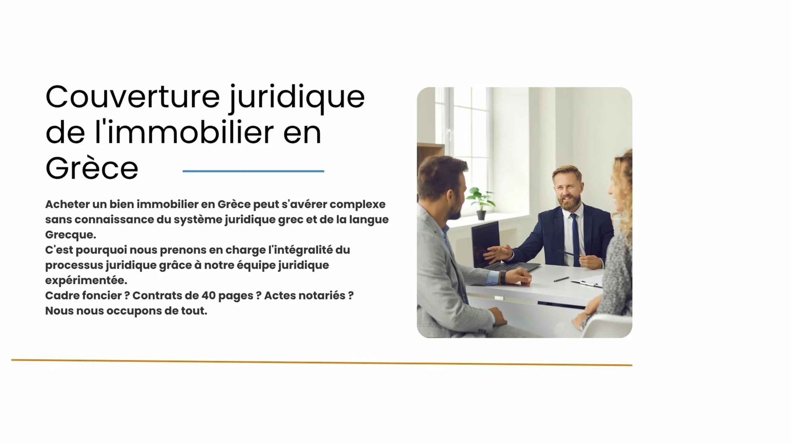 Couverture juridique de l'immobilier en Grèce