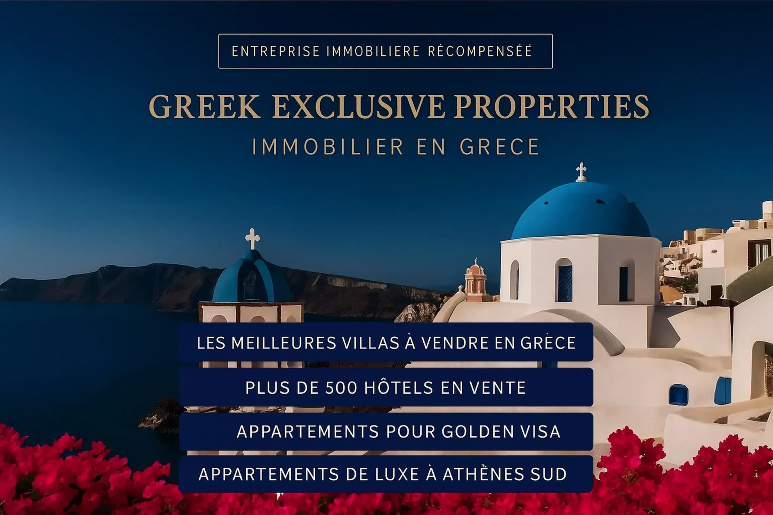 Immobilier en Grèce