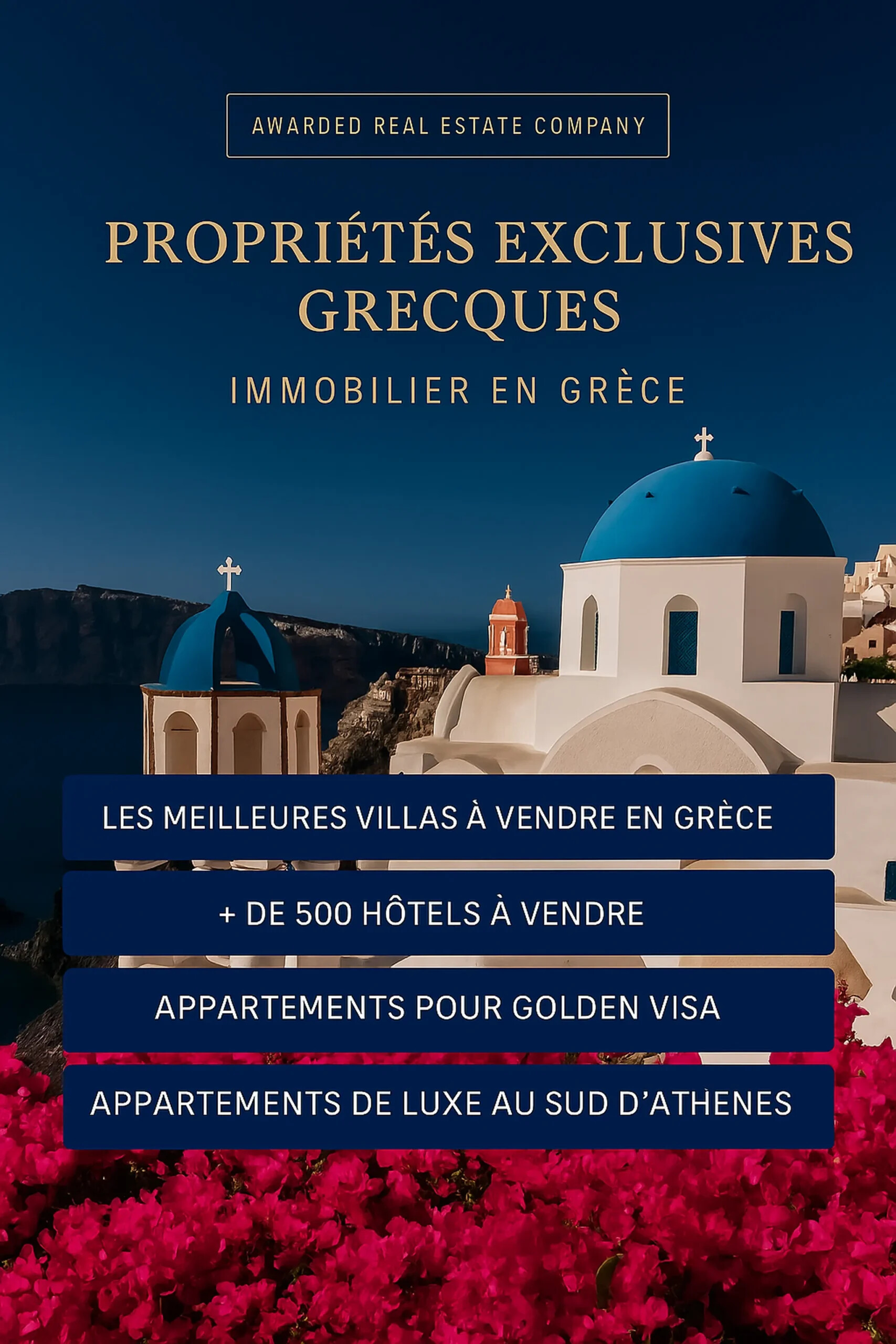 Immobilier en Grèce