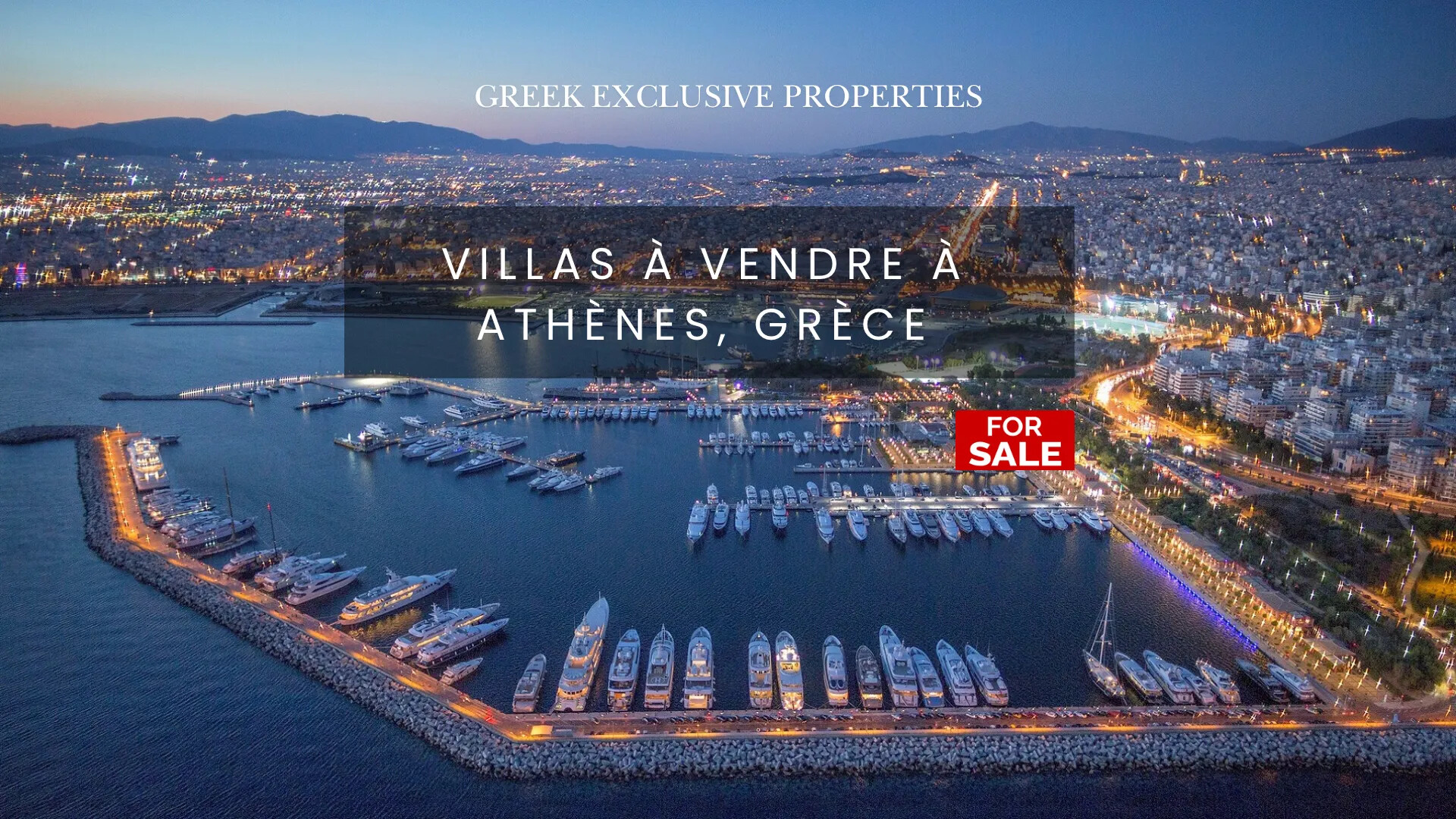 VILLAS À VENDRE À ATHÈNES, GRÈCE