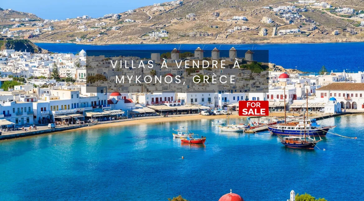 VILLAS À VENDRE À MYKONOS, GRÈCE