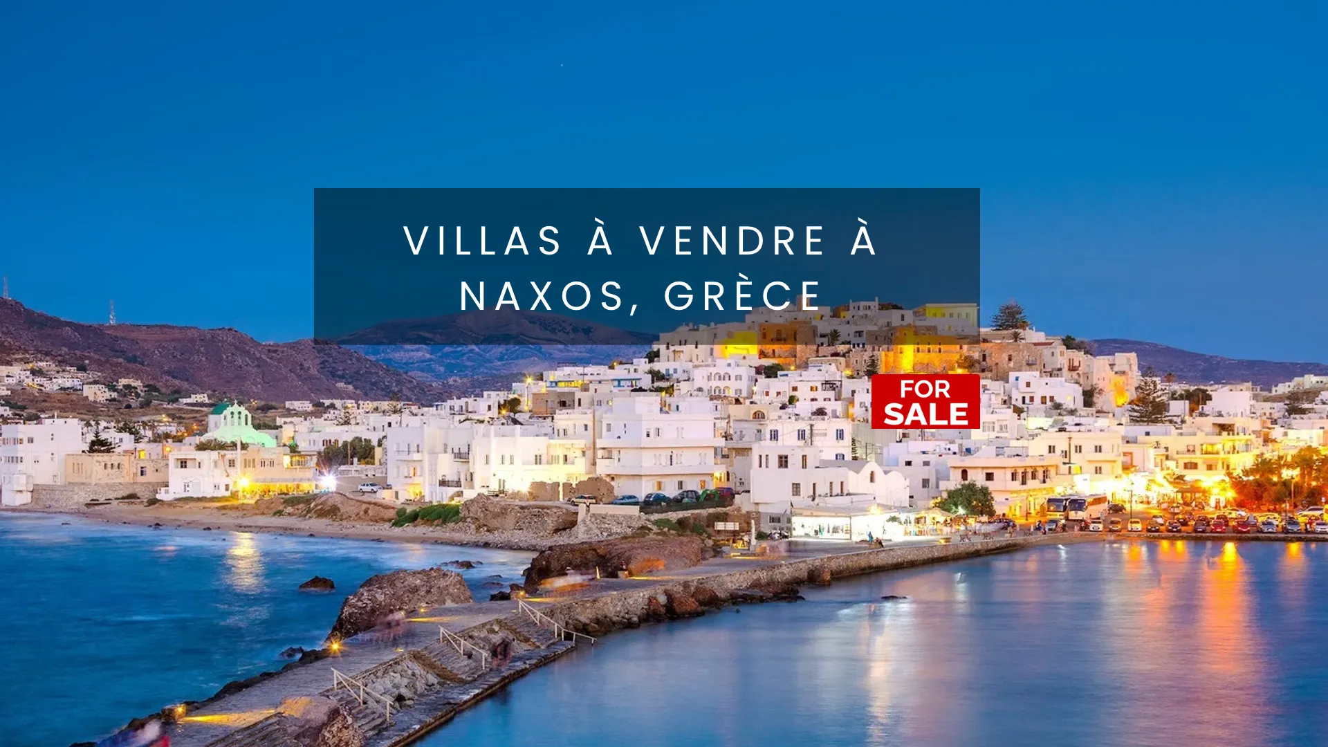 VILLAS À VENDRE À NAXOS, GRÈCE