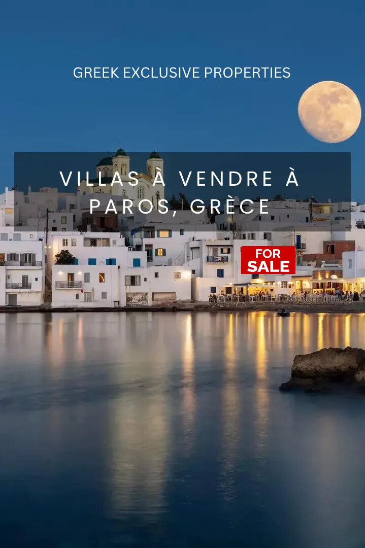 VILLAS À VENDRE À PAROS, GRÈCE