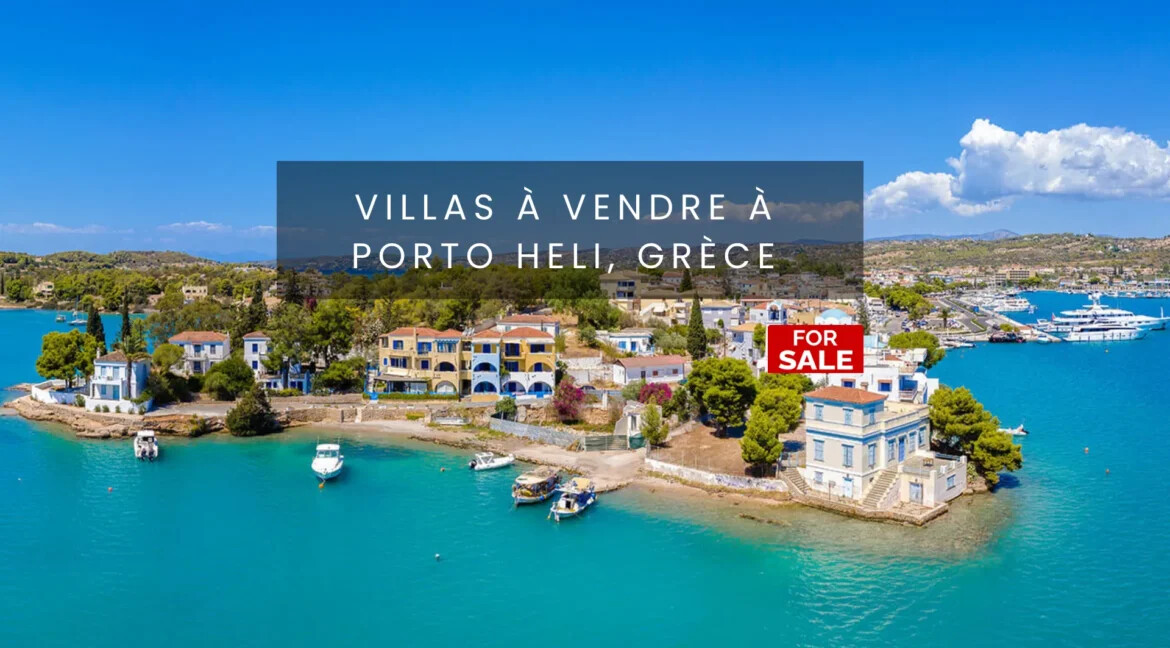 VILLAS À VENDRE À PORTO HELI, GRÈCE