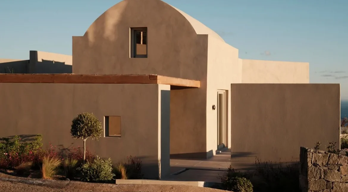 4 Newly Built Eco-Friendly Villas for Sale Santorini 1