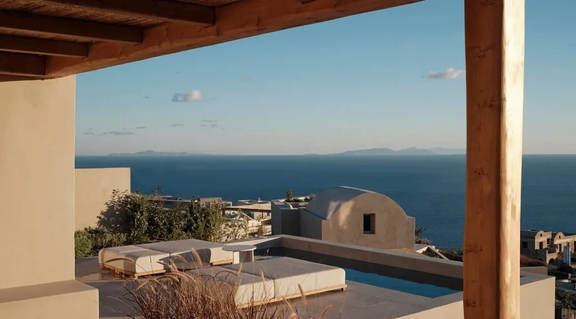 4 Newly Built Eco-Friendly Villas for Sale Santorini 17