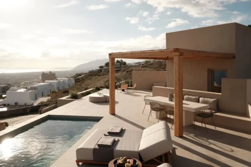 4 Newly Built Eco-Friendly Villas for Sale Santorini 21