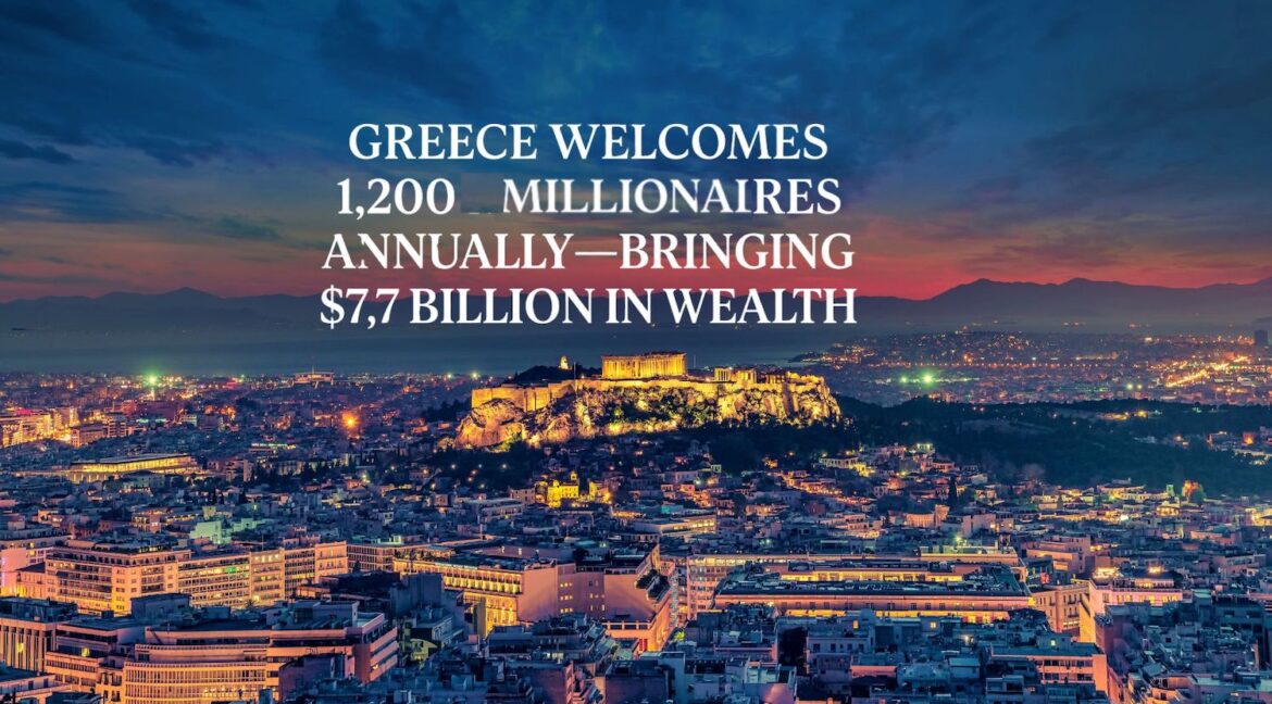 Greece Welcomes 1,200 Millionaires Annually—Bringing $7.7 Billion in Wealth - 1