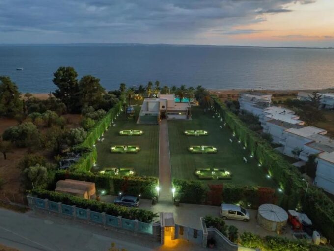 Luxury Beachfront Villa with Sea View for Sale in Halkidiki
