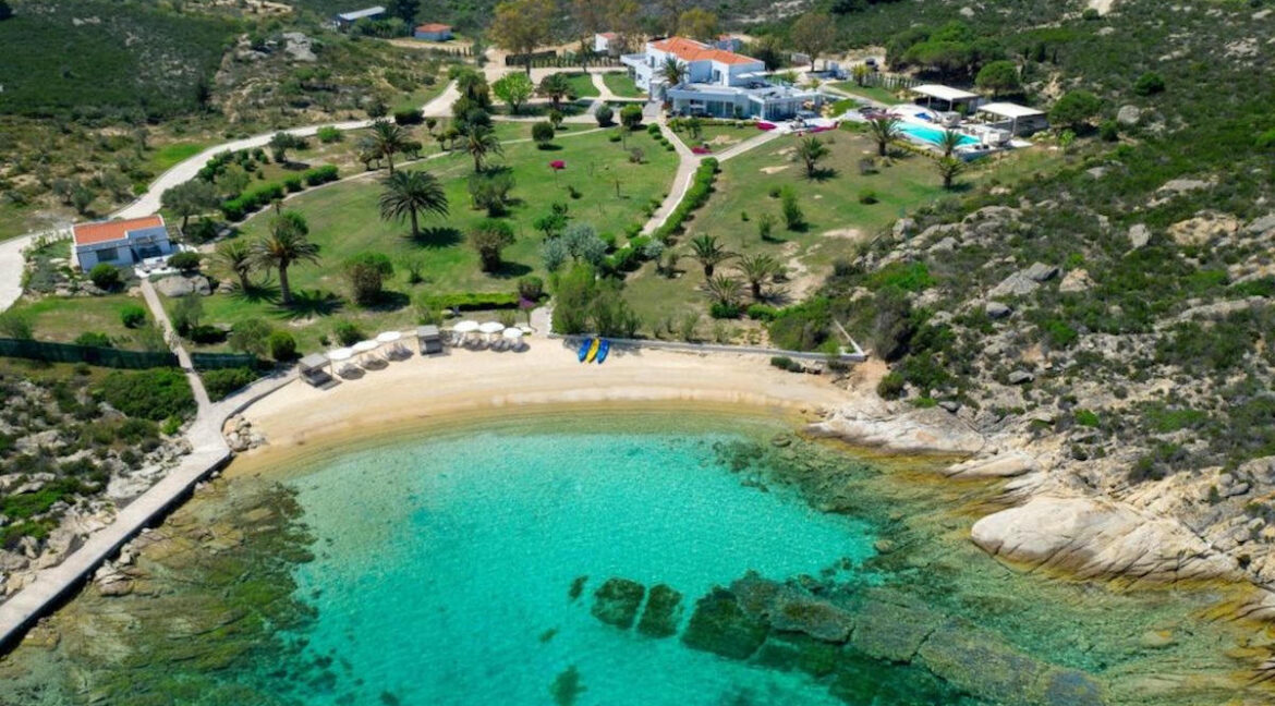 Seafront Estate for sale on the Private Island of Diaporos Halkidiki