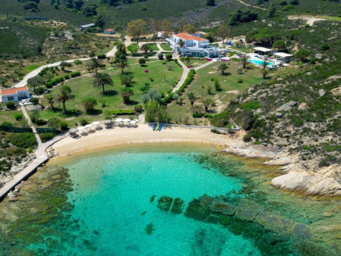 Seafront Estate for sale on the Private Island of Diaporos Halkidiki