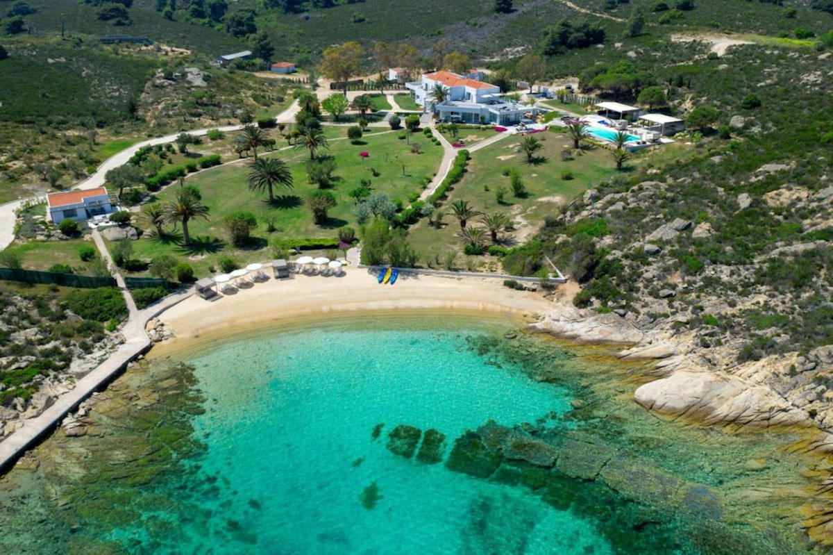 Seafront Estate for sale on the Private Island of Diaporos Halkidiki
