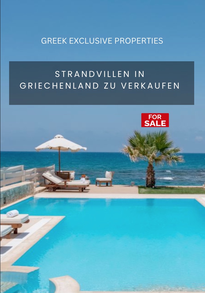 Strandvillen in Griechenland zu verkaufen