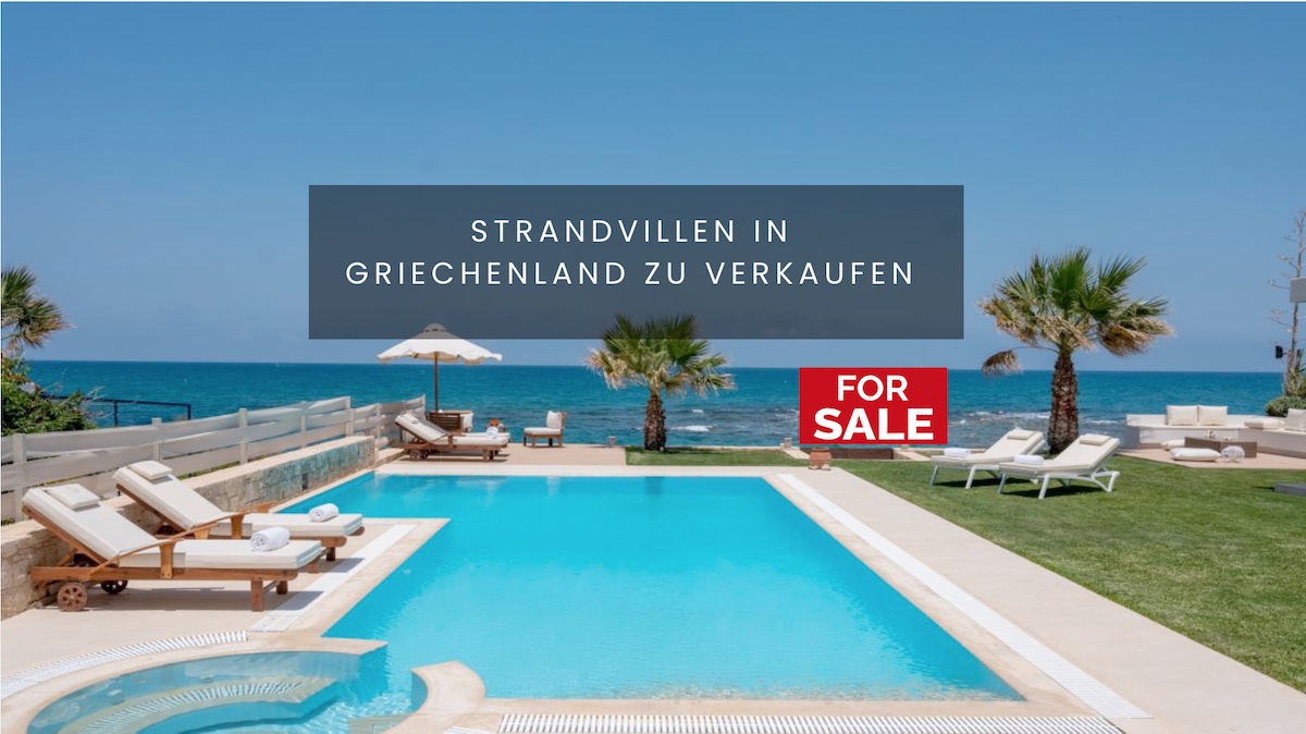 Strandvillen in Griechenland zu verkaufen