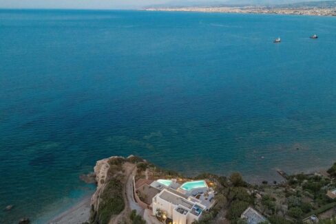 Ultra-Luxury Seafront Villa for Sale in Crete 1