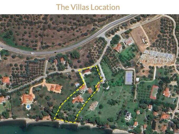 Seafront Villa for Sale in Nikiti, Halkidiki