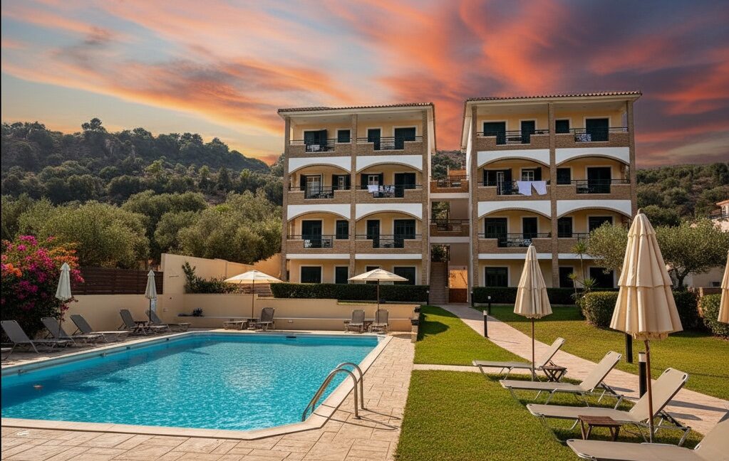 17 Apartment complex for sale Zakynthos, Laganas