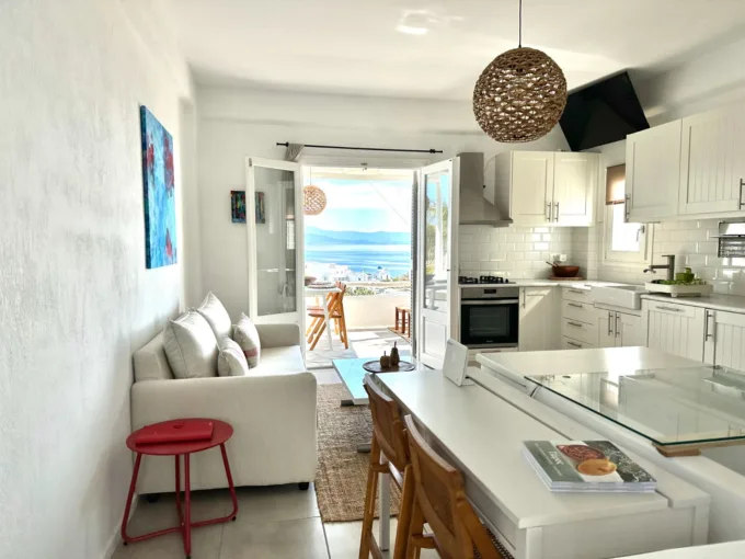 Sea View Maisonette for Sale in Paros, Piso Livadi