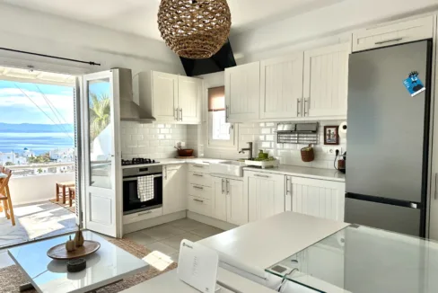 Sea View Maisonette for Sale in Paros, Piso Livadi