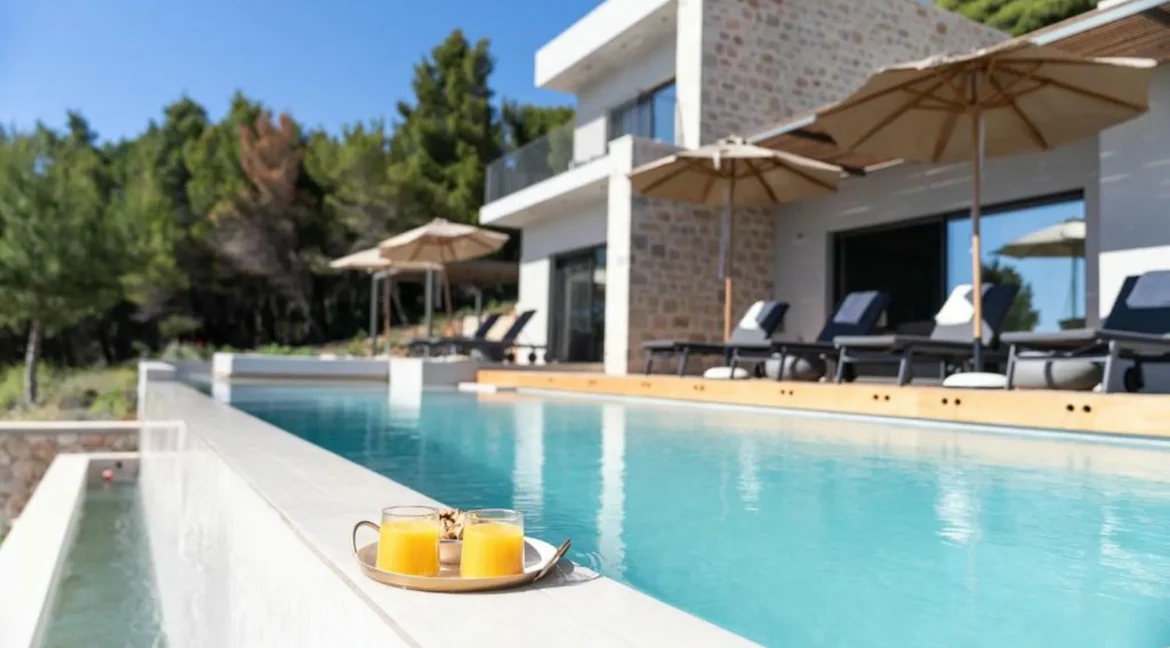 High Aesthetic Luxury Villa for sale Lefkada 25